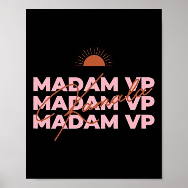 Harris Fru Vice President Feminist Icon Vp 2021 Poster (Framsidan)