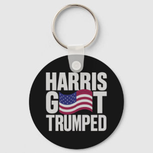 Harris Har Trumped the Ultimate Politiskt humor Nyckelring
