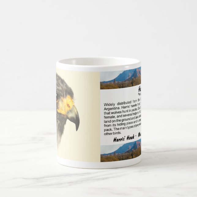 Harris Hawk - blandat medium Kaffemugg (Center)