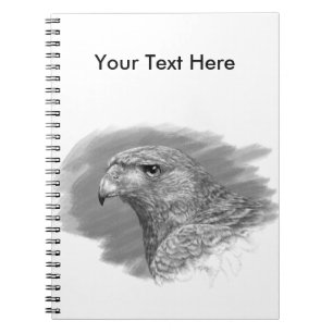 Harris Hawk Teckning Anteckningsbok