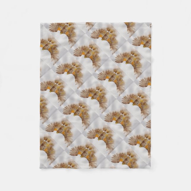 Harris hök, fågel av rovet fleecefilt (Framsidan)