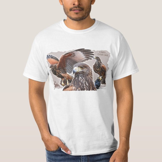 Harris hökTrio T-shirt (Framsida)