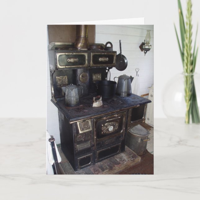 "Harris House Kitchen Stove" Snart Frisk Kort (Framsida)