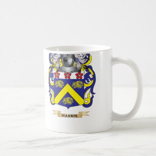 Harris (Irland) vapensköld (familjvapenskölden) Kaffemugg