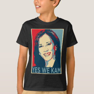 Harris Ja, vi Kam 2024 Valpolitik Kampanj T Shirt
