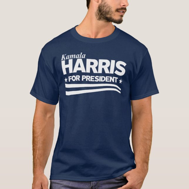 HARRIS - Kamala Harris för president T-shirt (Framsida)