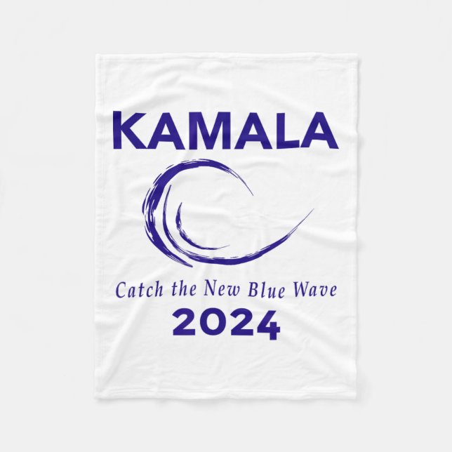 Harris Kampanj 2024 Fleecefilt (Framsidan)