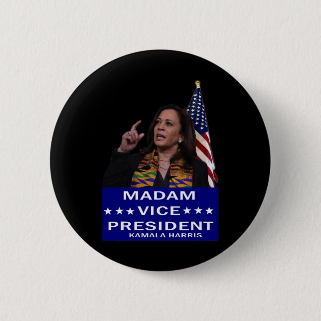 Harris Mvp (Vice) Ordförande Biden Harris 2020 Knapp (Framsida)