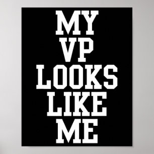 Harris My Vp ser ut som jag Black Women&#'s Gift Poster