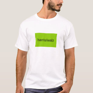 Harris och walz sommar 2024 grönt Bostad T Shirt