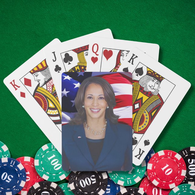 Harris Photo 2024 - Kamala Harris Photo Casinokort (Skapare uppladdad)