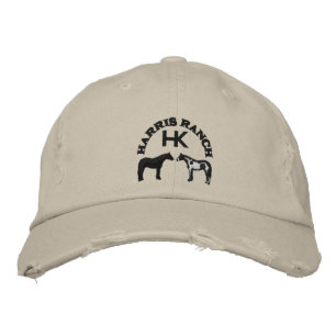 Harris Ranch Embroized Cap Broderad Keps