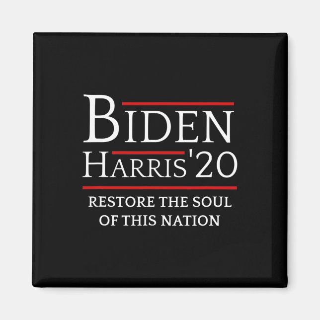 Harris Restore Soul of Nation Omröstning 2020 Val Magnet (Framsidan)