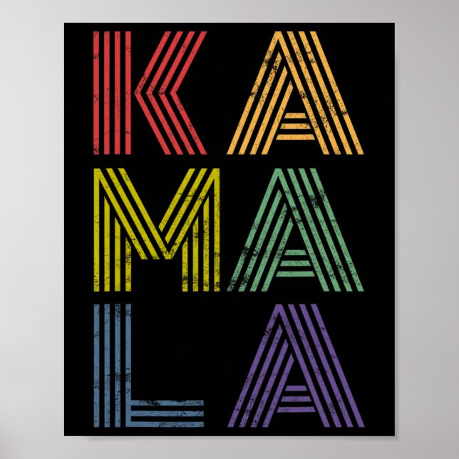 Harris Retro Vintage Distress Poster (Framsidan)