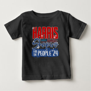 Harris Shapiro 2024 For the People US Flagga T Shirt