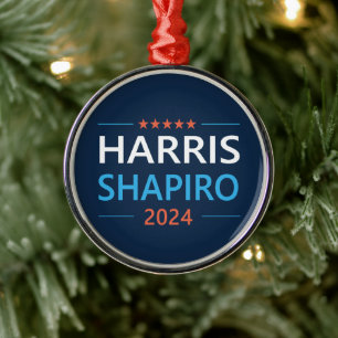 Harris Shapiro 2024 Julgransprydnad Metall