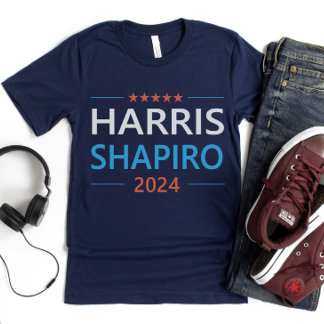 Harris Shapiro 2024 Kamala Harris Demokrat T Shirt
