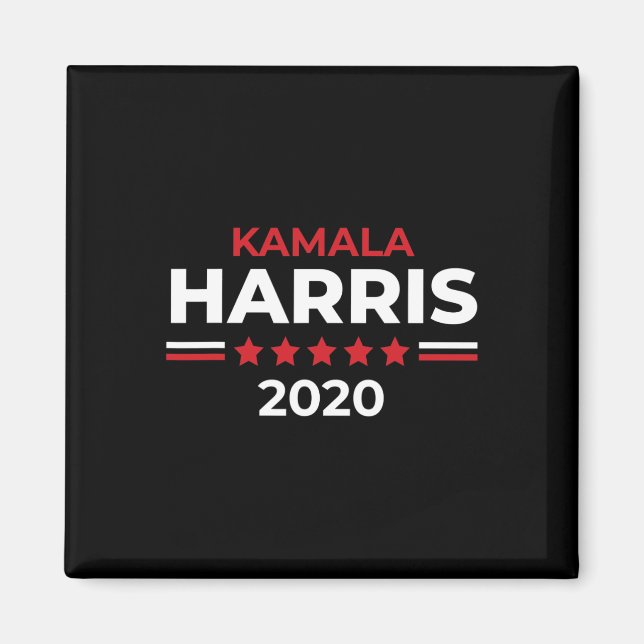 Harris Shirt President 2020 Kampanj 1 Magnet (Framsidan)