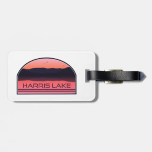Harris Sjö North Carolina Red Sunrise Bagagebricka