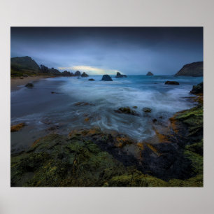 Harris stranddelstatspark Oregon Poster