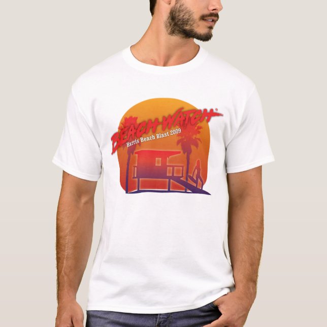 Harris strandtryckvåg Beachwatch Tee (Framsida)