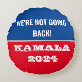 Harris till president Round Button, 2,4 tum Rund Kudde