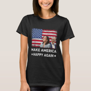 Harris Tim Waltz WAlzheimer 2024 Gör Amerika Happ T Shirt