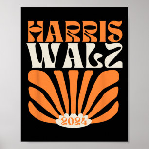 Harris Tim Walz 2024 Valet 2024 Harris Waltz Poster