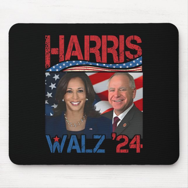 Harris Tim Walz 3 Musmatta (Framsidan)