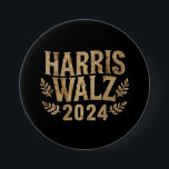 Harris Tim Walz Vapensköld Vintage Harris Waltz 20 Knapp<br><div class="desc">Harris Tim Walz Vapensköld Vintage Harris Waltz 2024</div>