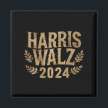 Harris Tim Walz Vapensköld Vintage Harris Waltz 20 Magnet<br><div class="desc">Harris Tim Walz Vapensköld Vintage Harris Waltz 2024</div>