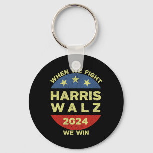 Harris Tim WAlzheimer 2024 när vi kämpar mot oss Nyckelring
