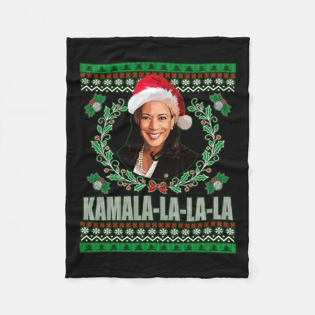 Harris Tröja Kamala La La La Kvinnors Fula Chris Fleecefilt (Framsidan)