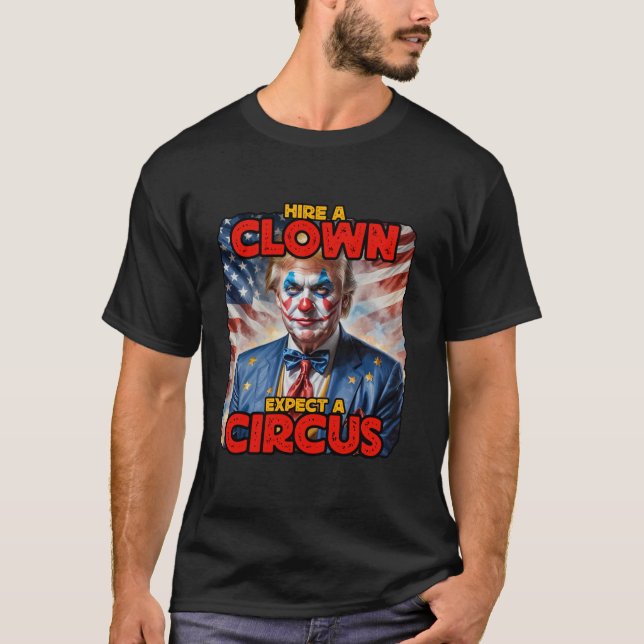 Harris valpresident går 2024 47 feminism två t shirt (Framsida)