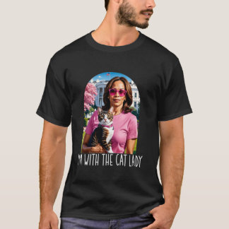 Harris valpresident går 2024 47 feminism två t shirt