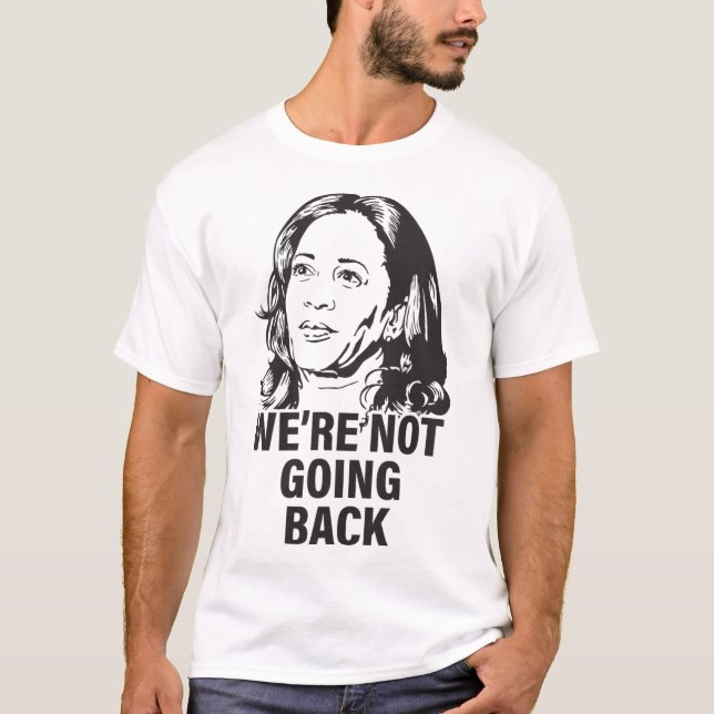Harris Vi är inte tillbaka 2024 T Shirt (Framsida)
