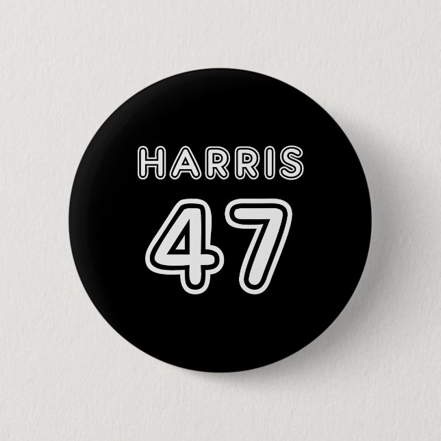 Harris Vice President 2024 och 47:e president av d Knapp (Framsida)