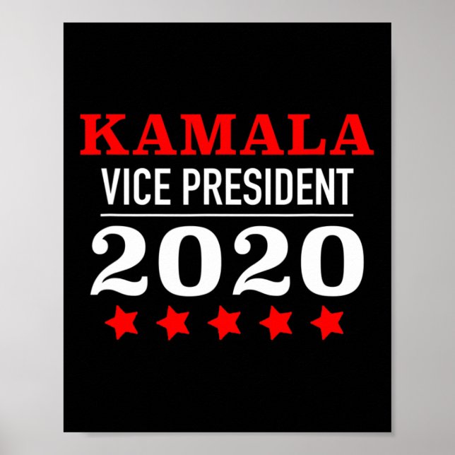 Harris Vice President Poster (Framsidan)