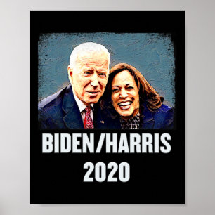 Harris Victory Porträtt Joe Biden Kamala Harris 20 Poster