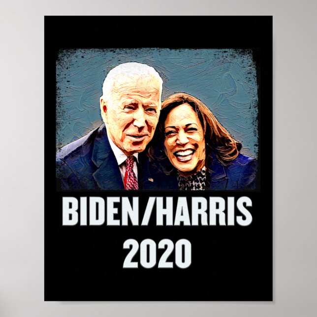 Harris Victory Porträtt Joe Biden Kamala Harris 20 Poster (Framsidan)