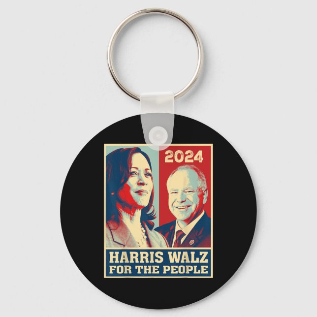 Harris W 2024 för PPE-DE-gruppen Omröstning Kamala Nyckelring (Framsida)