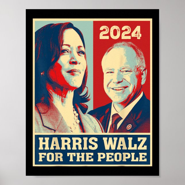 Harris W 2024 för PPE-DE-gruppen Omröstning Kamala Poster (Framsidan)
