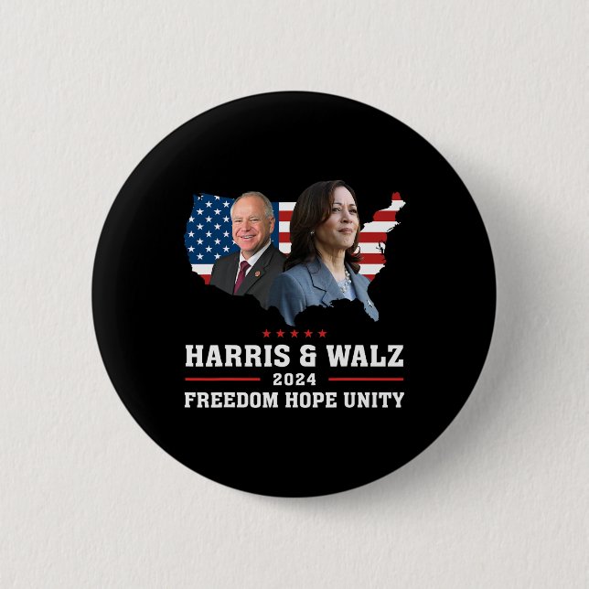 Harris W 2024 Freedom Hope Unity Policy Kamala Knapp (Framsida)