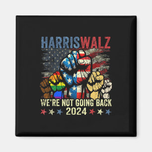 Harris W för president 2024. Magnet