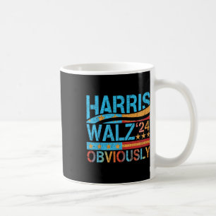 Harris W! Harris Waltz 2024 Val 1 Kaffemugg