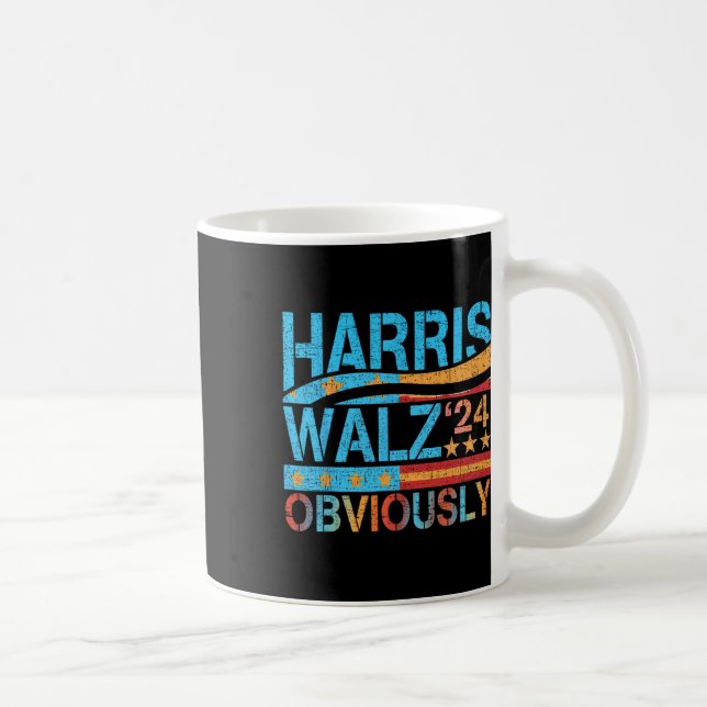 Harris W! Harris Waltz 2024 Val 1 Kaffemugg (Höger)