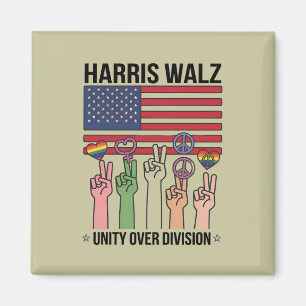 Harris Waltz 2024 Enighet framför delning Magnet
