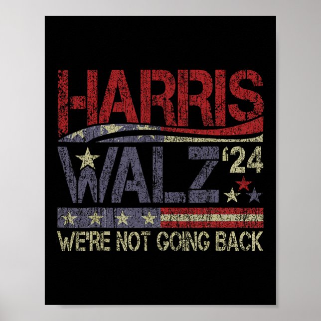 Harris Waltz 2024 Harris Waltz. Vi ska inte åka ba Poster (Framsidan)