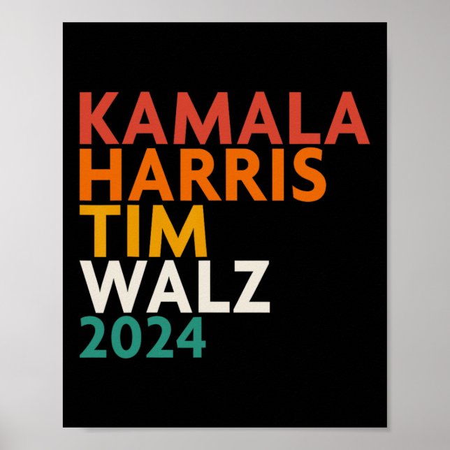 Harris Waltz 2024 Poster (Framsidan)