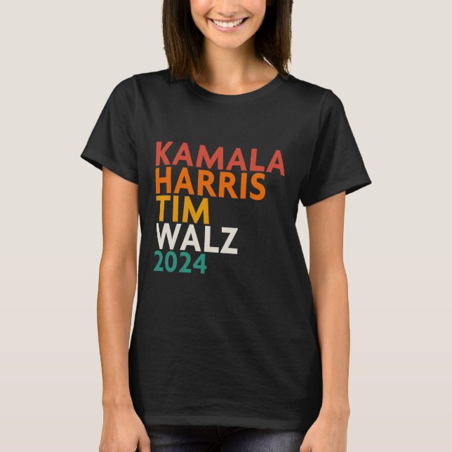 Harris Waltz 2024 T Shirt (Framsida)